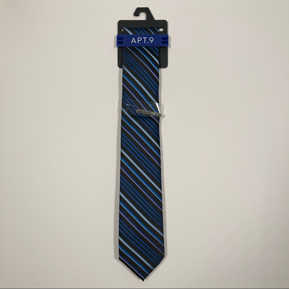 Apt. 9 Blue/Black Tie NWT